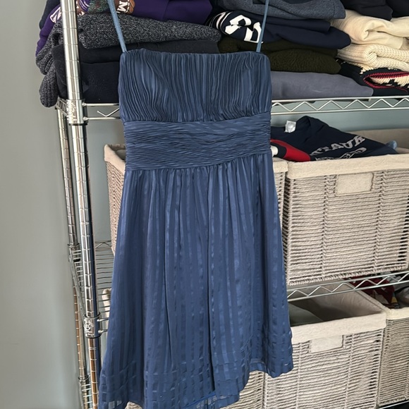 BLUE SOFT DRESS - Picture 3 of 5